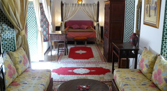 Riad a la Belle Etoile Hotel Rabat Riad Rabat : Exemple de Suite